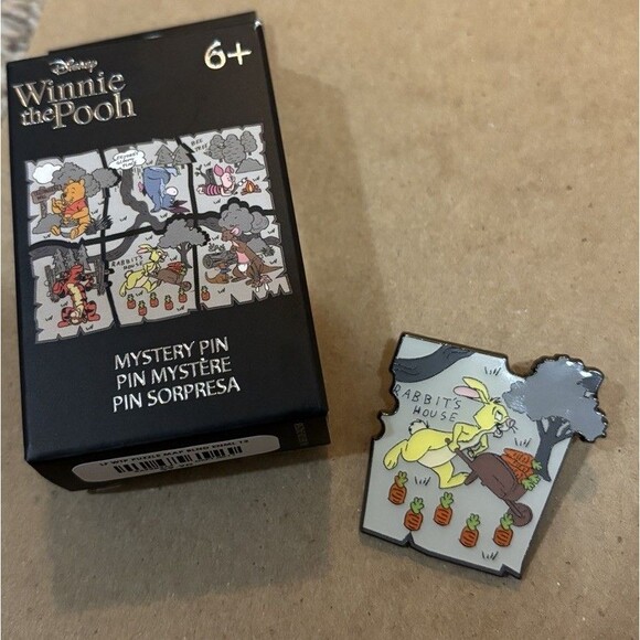 Loungefly Rabbit Winnie The Pooh Map Mystery Puzzle Disney Pin E9 - Picture 1 of 3